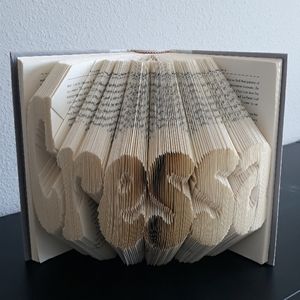 One "personalized" HANDMADE hardback "Name" book